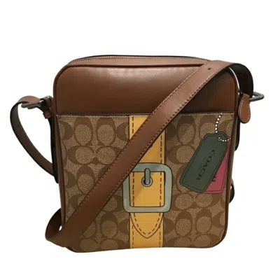 Pre-owned Coach Leather Shoulder Bag () In Brown