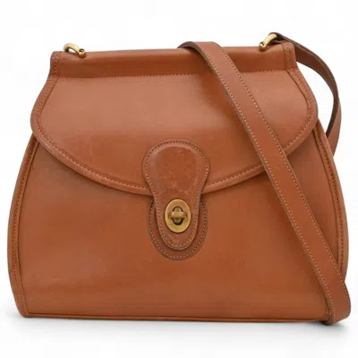 Pre-owned Coach Leather Shoulder Bag () In Brown