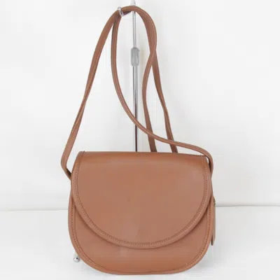 Pre-owned Coach Leather Shoulder Bag () In Brown