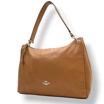 Pre-owned Coach Leather Shoulder Bag () In Brown