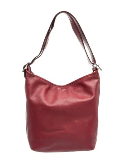 Pre-owned Coach Leather Shoulder Bag In Red