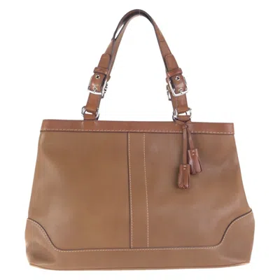 Pre-owned Coach Leather Shoulder Bag Tote Bag ()