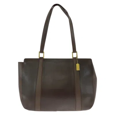 Pre-owned Coach Leather Shoulder Bag Tote Bag ()