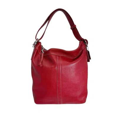 Pre-owned Coach Leather Shoulder Bag Tote Bag () In Multi