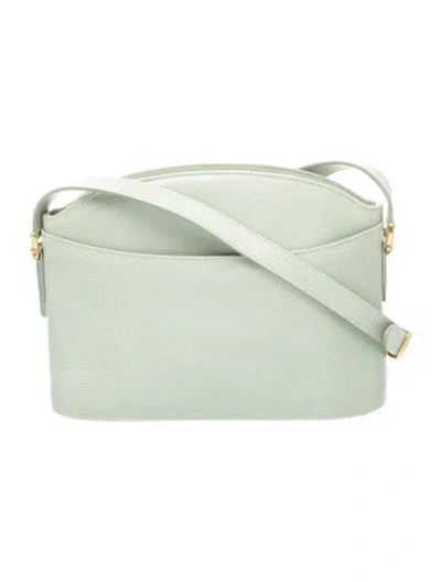 Pre-owned Coach Leather Shoulder Bag W/ Tags In Green