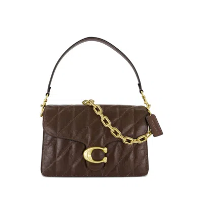 Coach Leather Shoulder Bags In Brown