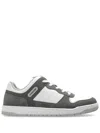 Coach White & Gray C201 Sneakers In Grey