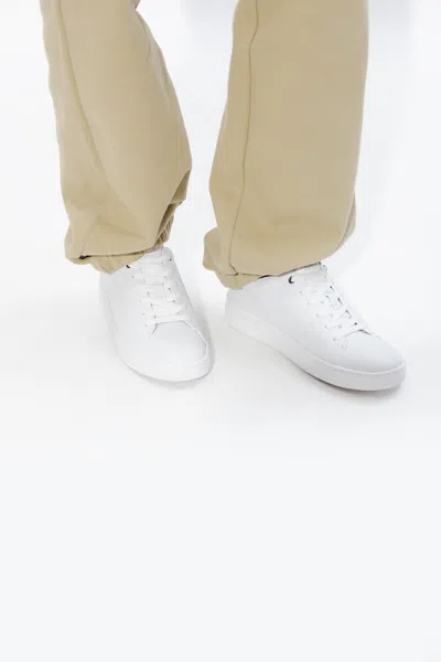 Coach Leather Sneakers In White