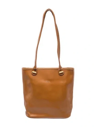 Pre-owned Coach Leather Soho Lafayette Tote Bag In Brown