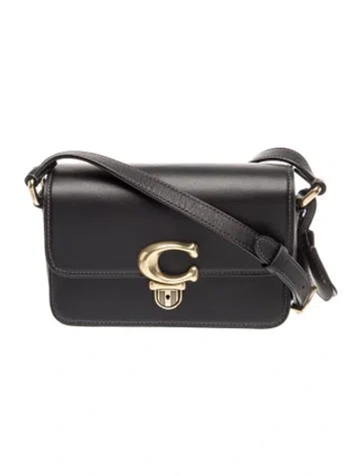 Pre-owned Coach Leather Studio In Black