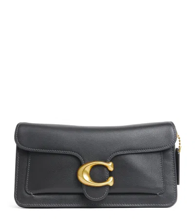 Coach Leather Tabby 26 Shoulder Bag In Black