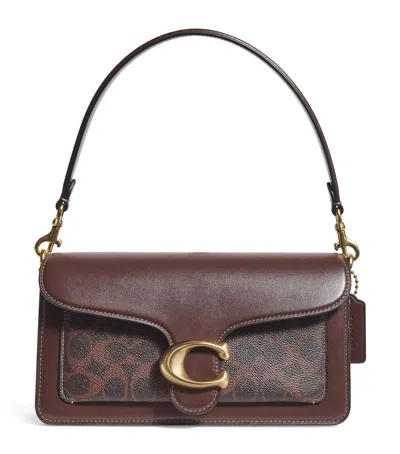 Coach Leather Tabby 26 Shoulder Bag In Brown