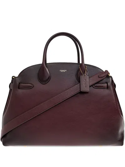 Coach Leather Top-handle Bag