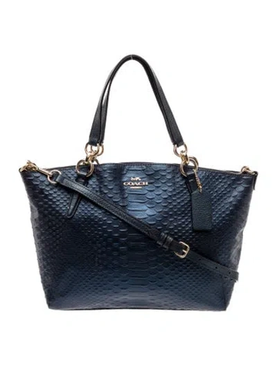 Pre-owned Coach Leather Top Handle Bag