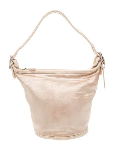 Pre-owned Coach Leather Top Handle Bag In Brown