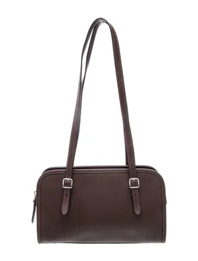 Pre-owned Coach Leather Top Handle Bag In Multi
