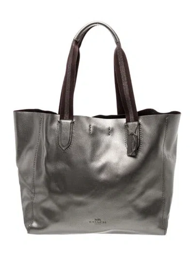 Pre-owned Coach Leather Tote