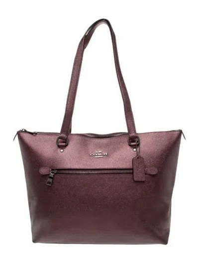Pre-owned Coach Leather Tote