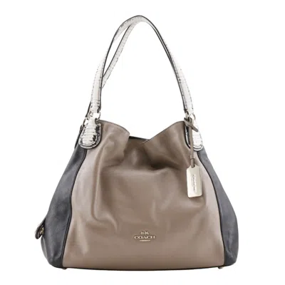 Pre-owned Coach Leather Tote Bag ()
