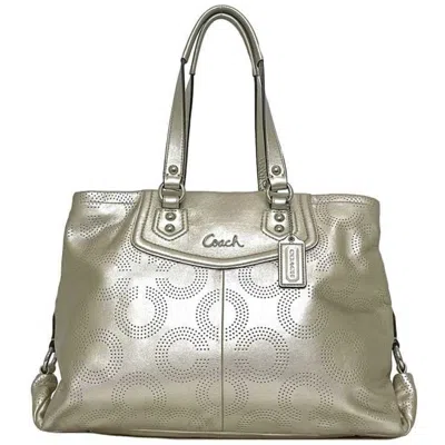 Pre-owned Coach Leather Tote Bag ()