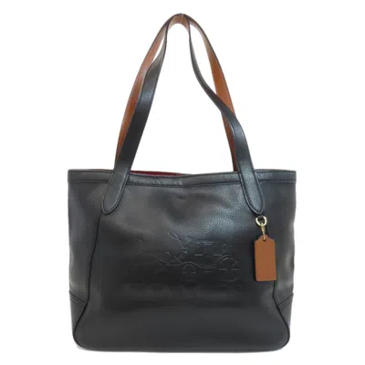 Pre-owned Coach Leather Tote Bag ()