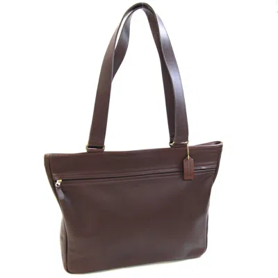 Pre-owned Coach Leather Tote Bag ()