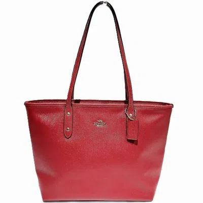 Pre-owned Coach Leather Tote Bag () In Multi