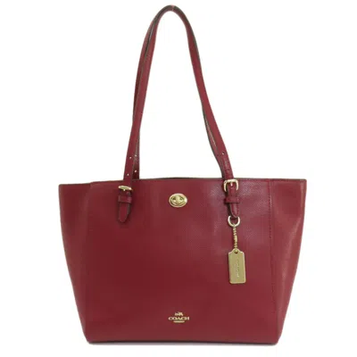 Pre-owned Coach Leather Tote Bag () In Multi