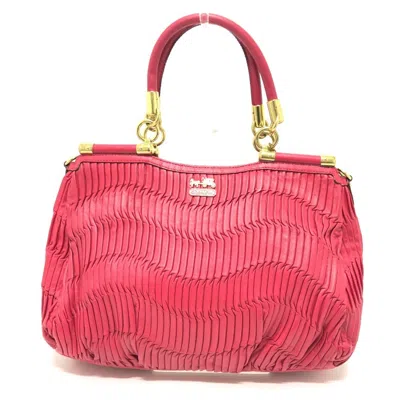 Pre-owned Coach Leather Tote Bag () In Multi