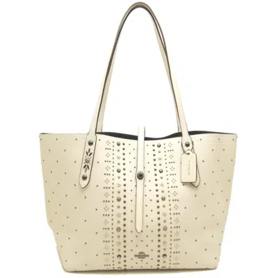 Pre-owned Coach Leather Tote Bag () In Multi