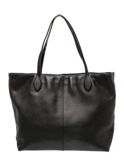 Pre-owned Coach Leather Tote In Black