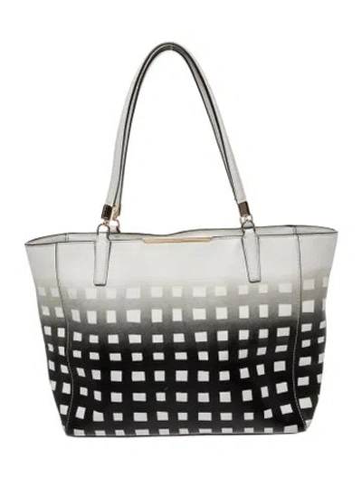 Pre-owned Coach Leather Tote In Multi