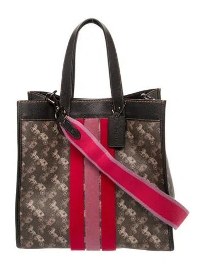 Pre-owned Coach Leather W/ Pouch In Multicolor