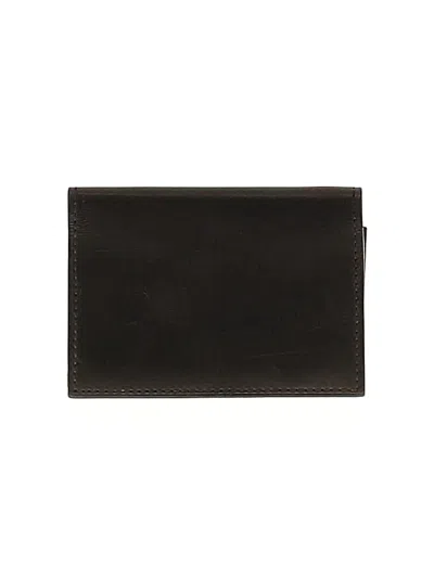 Pre-owned Coach Leather Wallet In Black
