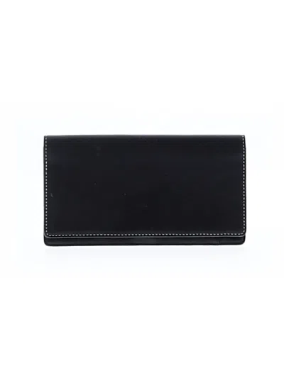 Pre-owned Coach Leather Wallet In Black