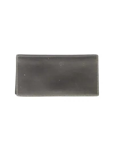 Pre-owned Coach Leather Wallet In Black