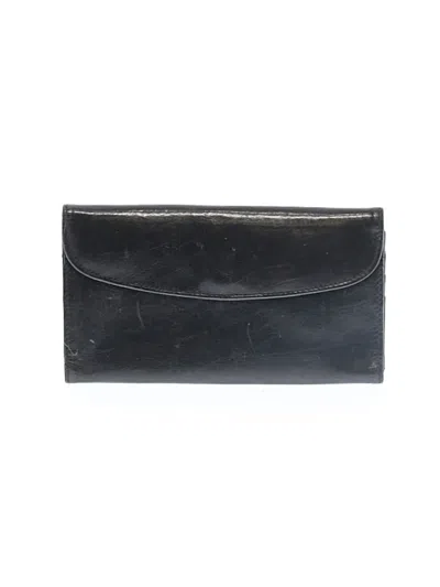 Pre-owned Coach Leather Wallet In Black