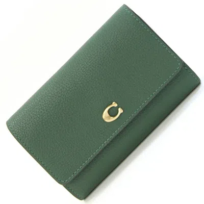 Pre-owned Coach Leather Wallet (tri-fold) ()