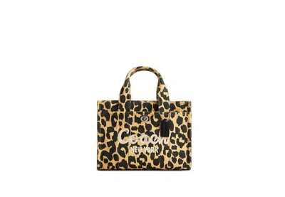 Coach Leopard Cargo 26 Tote Bag