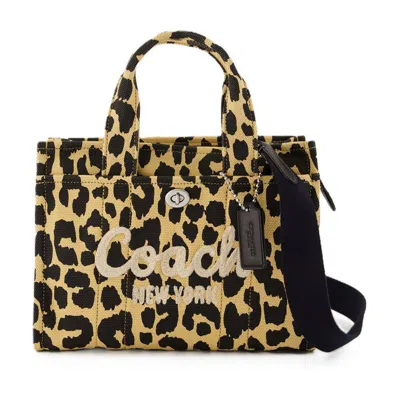 Coach Leopard Cargo 26 Tote Bag