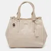 COACH COACH LILAC LEATHER CROSBY CARRYALL TOTE