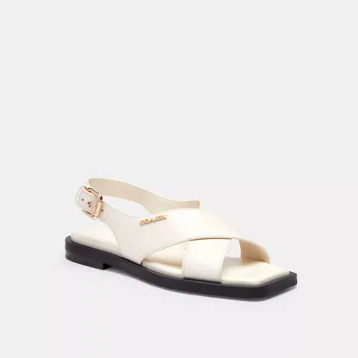 Coach Link Criss Cross Sandal