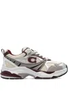 Coach Logo-appliqué Sneakers In Multi