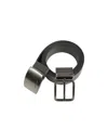 Coach Logo Embossed Belt In Black