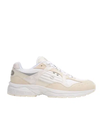 Coach Logo-embossed Panelled Sneakers In White