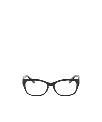 Coach Logo Flat Mirror In Black