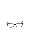 Coach Logo Flat Mirror In Black