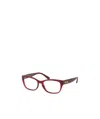Coach Logo Flat Mirror In Red