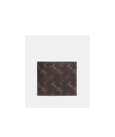 Coach Logo Folded Wallet