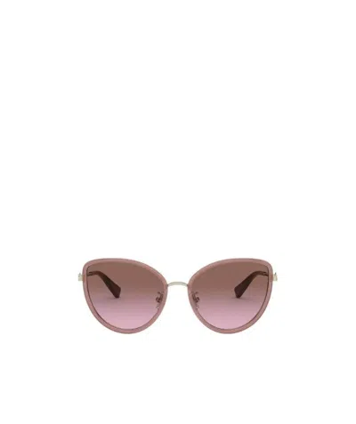 Coach Logo Gradient Sunglasses In Brown